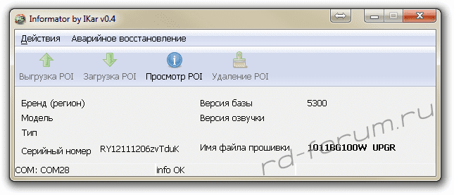 программа informator by ikar скачать